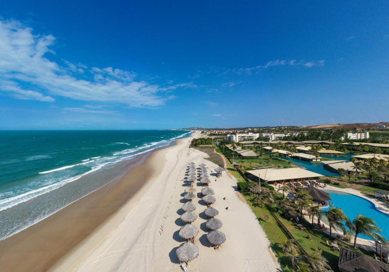 Dom Pedro Laguna Beach Resort & Golf By Wam Experience Aquiraz Εξωτερικό φωτογραφία Aerial view of the beach at the Sheraton Club Resort